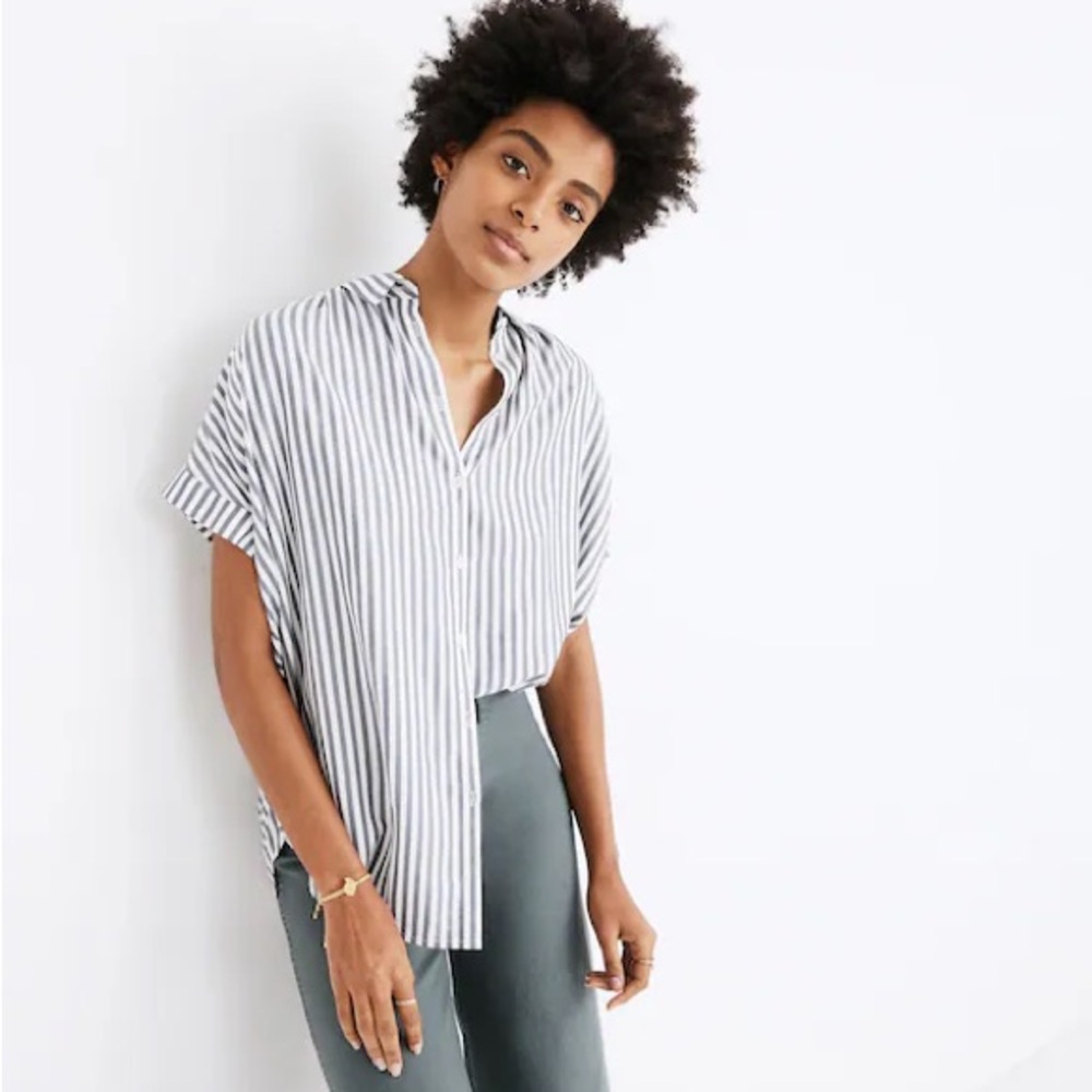 Madewell Central Shirt in Ballard Stripe